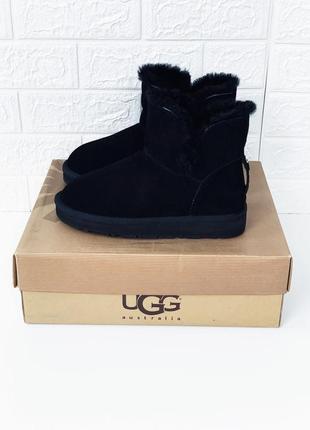 Угги замш овчина уги ugg замшевые натуральные mini ботинки сапожки зимние5 фото