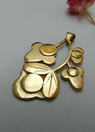 Подвеска из латуни. 4