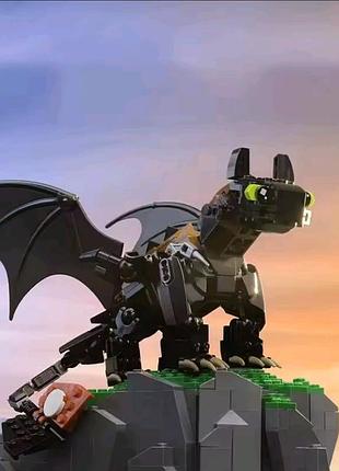Конструктор беззубец ночная фурия (как приручить дракона) moc-23064, 234 детали