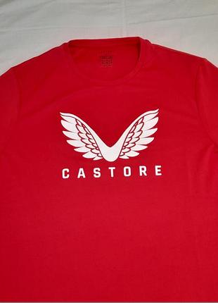 Castore aertek - красная спортивная мужская футболка -l