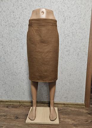 Юбка миди blacky dress из 100% льна
