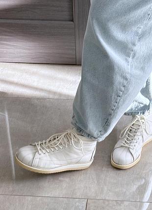 Кроссовки высокие adidas superstar boot размер 40