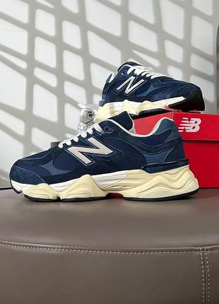 New balance 9060 navy beige 2
