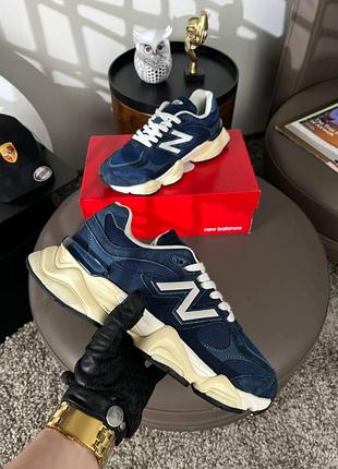 New balance 9060 navy beige 3