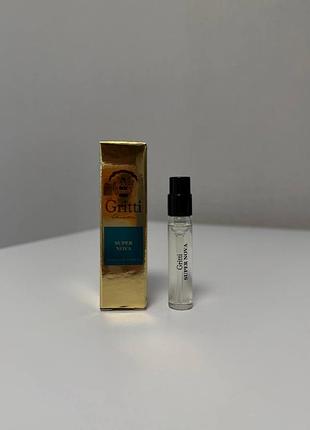 Оригінальний зразок аромату gritti super nova