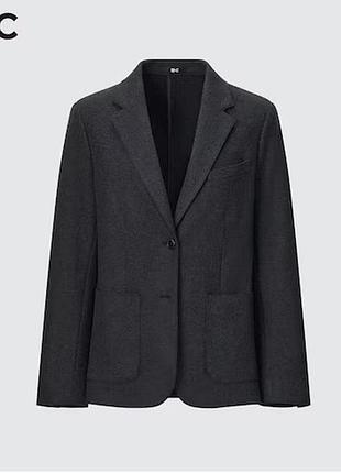 Пиджак удлиненный uniqlo