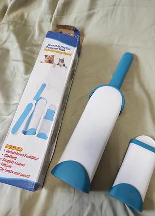 Щетка для удаления шерсти reusable pet fur remover