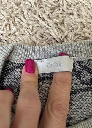 Светр кофта dior 3