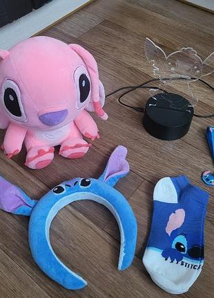 Двойной брелок stitch 2