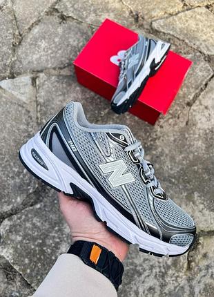 Мужские кроссовки new balance 740 dark gray демисезон весна-осень