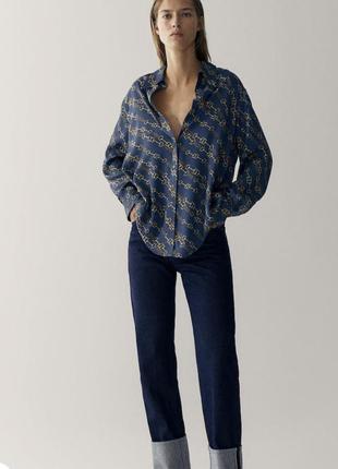 Люксовая рубашка-блуза из новой коллекции от massimo dutti 👑2 фото