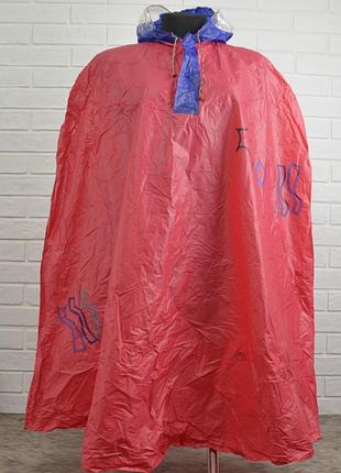 Плотный пончо, дождевик (xl)