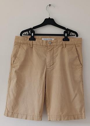 Шорти calvin klein jeans, оригінал, бежеві, w29 (s-m)