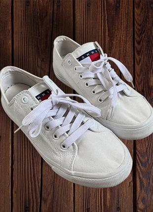 Кеды тканевые tommy hilfiger 8
