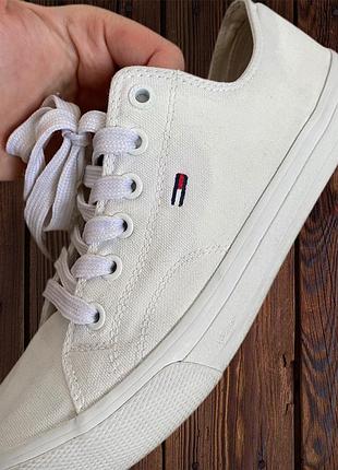 Кеды тканевые tommy hilfiger 3