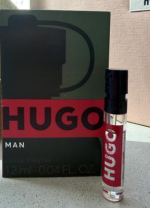 Оригинальный пробник boss hugo man