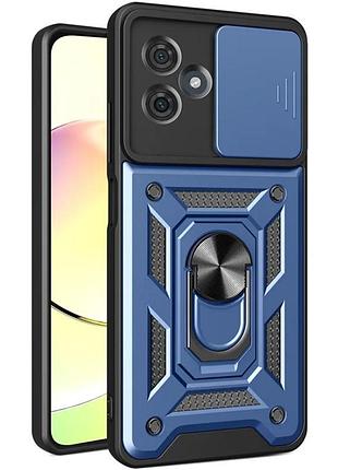 Чехол ummi camshield serge ring для motorola moto g55 5g синий / navy