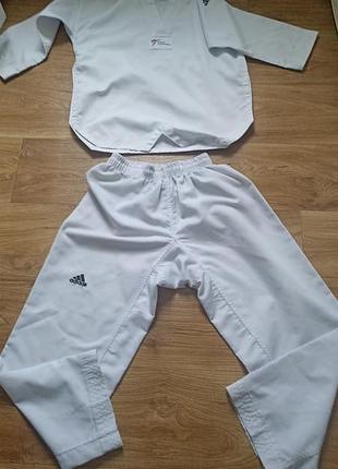 Adidas добок для тхэквондо/карате рост150