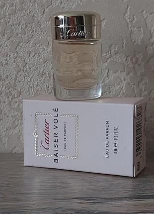 Baiser vole cartier, baiser volé, edp, парфюм, 6 мл, оригинал, миниатюра, редкость