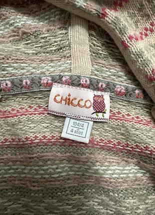 Кофта chicco на дівчинку 5