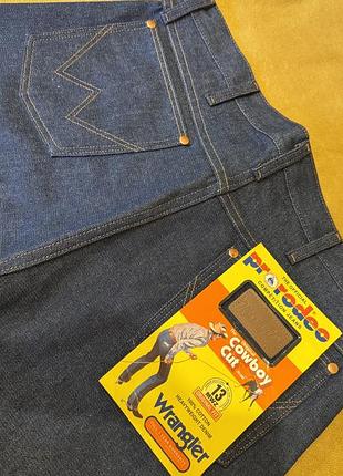 Джинси чоловічі wrangler 36x34 made in mexico котон ретро