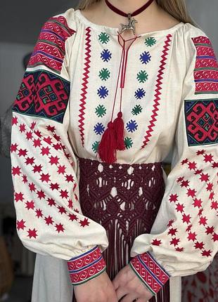 Припинда запаска фартух макраме
