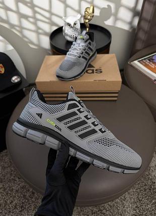 Мужские кроссовки adidas climacool grey black
