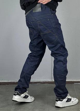 G star raw a crotch tapered jeans джинси штаны джинсы штани брюки деним одяг одежда классические вощені прямые ваксованые ж стар рав плотные вакс 633