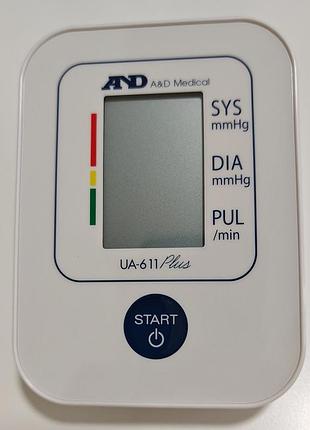 Тонометр and ua-611 plus afib автоматический на плечо гарантия 10 лет