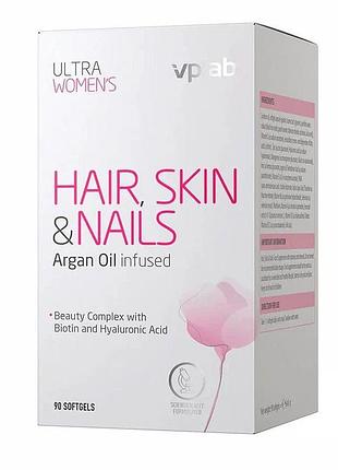 Vplab ultra women's hair, skin & nails №90 мягких капсул