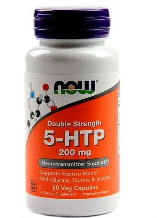 Now 5-htp 200мг в капсулах №60