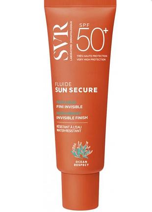 Svr sun secure fluide spf50+ 50 сонцезахисний флюїд для обличчя