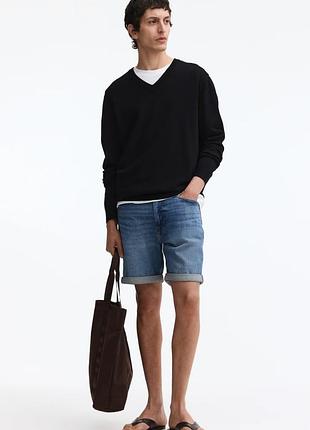 Мужские джинсовые шорты h&amp;m.