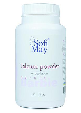 Микротальк для депиляции sofi may barbie 100 г