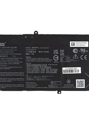 Оригинальная батарея asus c31n2210 для ноутбука b2502cva, b2402cva — 11.55v 4550mah 52wh