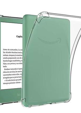 Силіконовий прозорий чохол для kindle 11 (c2v2l3 / rs23cv) - 6" дюймов дисплей - м'який і еластичний