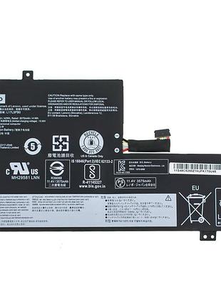 Оригинальная батарея l17l3pb0 для ноутбука lenovo chromebook 100e, 300e, 500e — 11.4v 3685mah 42wh