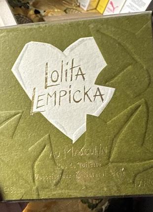 Lolita lempicka  au masculin туалетна вода 50мл
