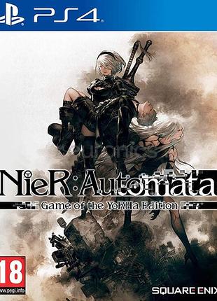 Дисковая версия игры nier automata game of the yorha edition ps4