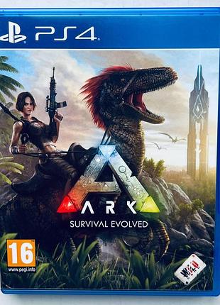 Ark survival evolved, б/у, русские субтитры - диск для playstation 4