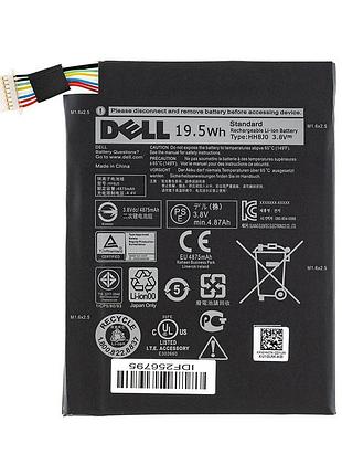 Оригинальная батарея 0hh8j0 для ноутбука dell venue 8 pro - 3.8v 4875mah 19,5wh