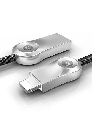 Usb кабель быстрой зарядки floveme с разъемом lightening для iphone, ipad 1 м (черный)
