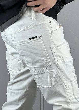 Dsquared2 jeans italy джинси штаны джинсы штани брюки скини скіні деним одяг одежда классические прямые зауженые дскваред італія потерті
