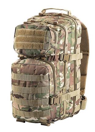 Рюкзак m-tac assault pack 20л, тактический рюкзак м тас, рюкзак для военных, прочный рюкзак камуфляж