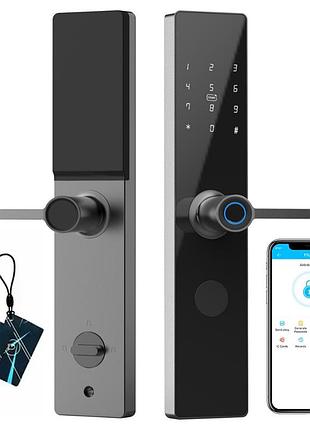 Умный дверной замок с отпечатком пальца и bluetooth для дома и офиса биометрический замок с сенсорным экраном