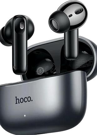 Беспроводные вакуумные наушники bluetooth 5.4 с anc enc ai перевод hoco eq27 fun цвет metallic grey
