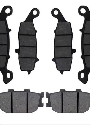 Колодки гальмівні suzuki dl650 v-strom 2012-2013 перед і зад, колодки сузукі дл650 передні і задні