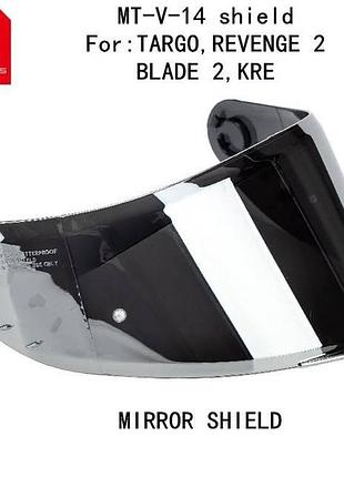 Визор mt v-14 iridium для targo, revenge 2, blade 2 sv, rapide