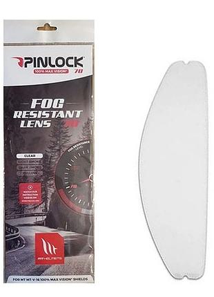 Pinlock mt v-14 targo/blade 2/revenge 2/rapide clear