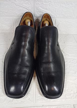 Лофери шкіряні чоловічі від clarks, 42.5-43p.